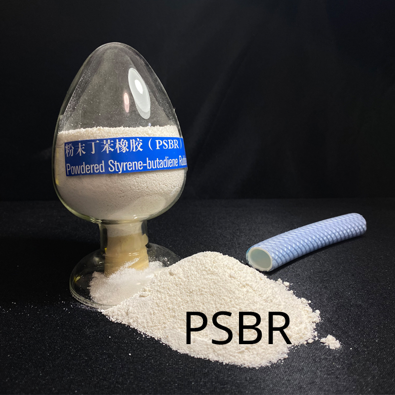 Pulveriseret styren‑butadien‑gummi
